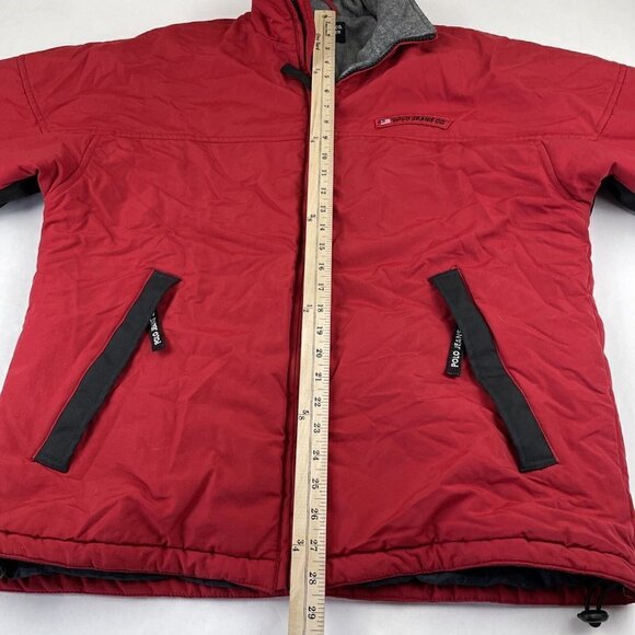 Ralph Lauren Polo Jeans Co Jacket Men’s M Nylon Shell Fleece Lined Winter Coat - Picture 4 of 12